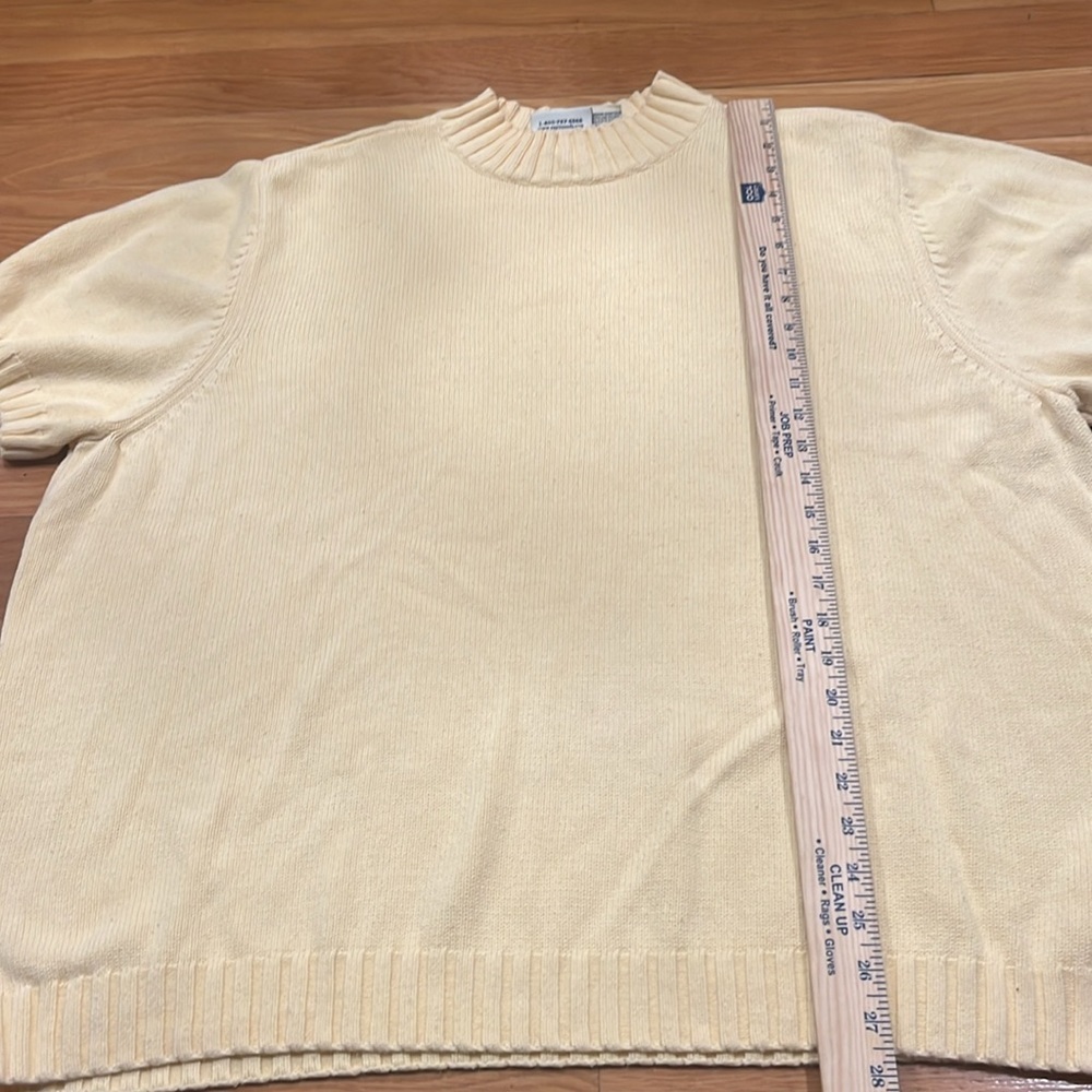 Appleseed’s women’s plus size yellow short sleeve sweater size 3X. - Picture 5 of 5